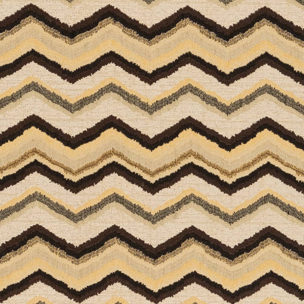 Umber - Brown Abstract  Geometric Upholstery Fabric 54 Inches"